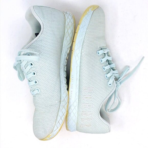 No Bull Sneakers Womens 7.5 Blue Glass Trainers SuperFabric Gym Athletic Lifting - Picture 4 of 11